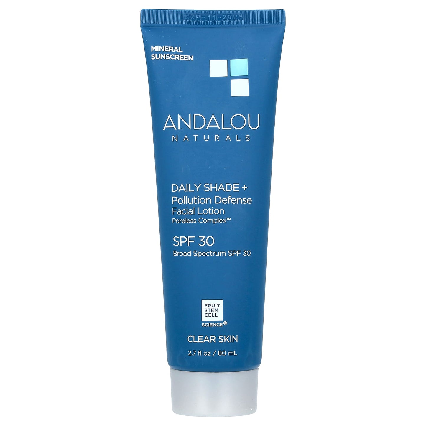 Andalou Naturals Daily Shield with SPF 30, Pollution Defense Lotion - Image 1