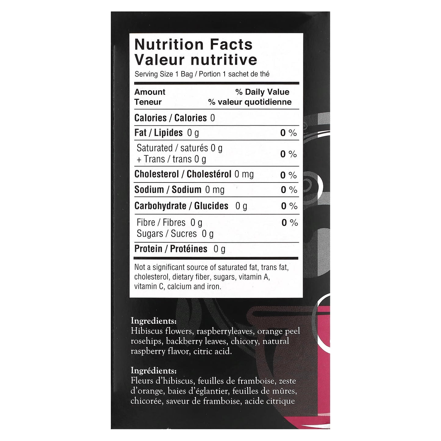 Uncle Lee's Tea, Simple Delicious, Raspberry Tea, Caffeine Free, 18 Tea Bags, 1.14 oz (32.4 g) - Image 2