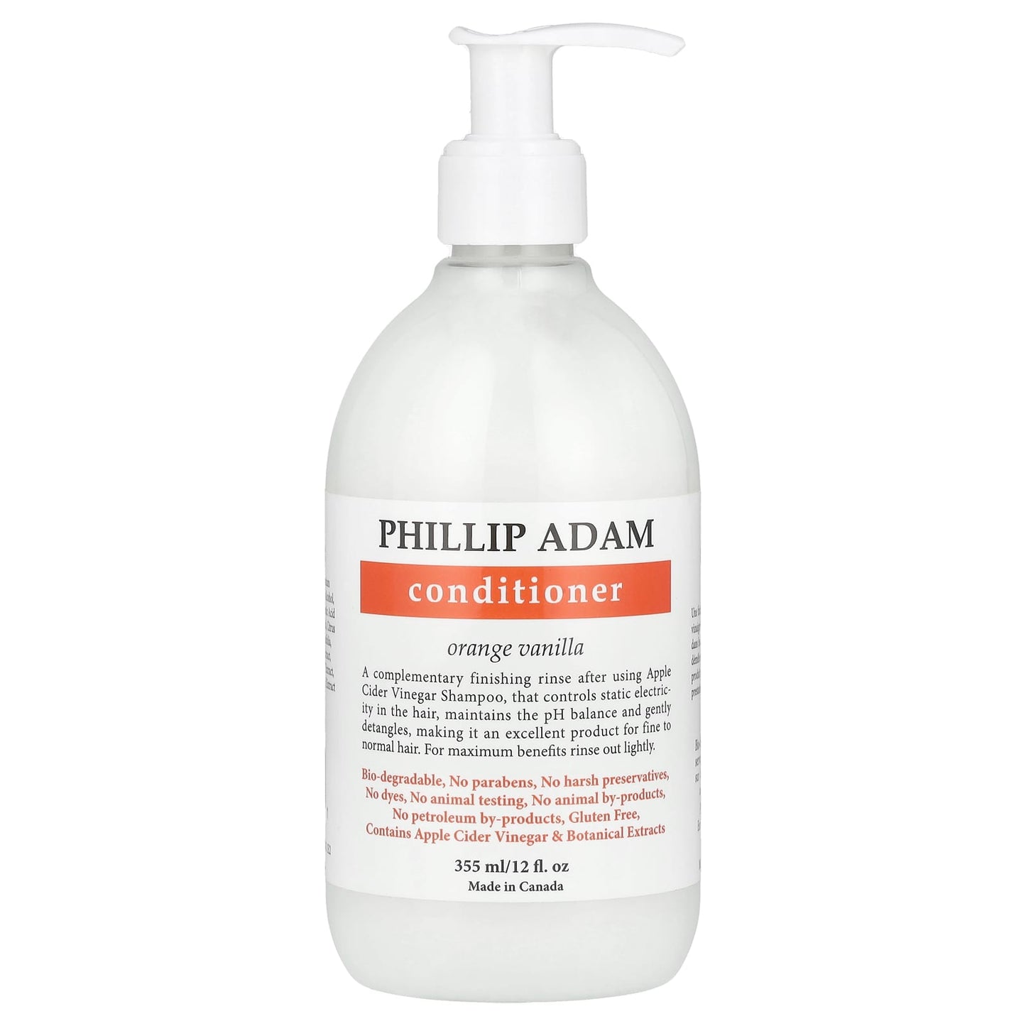 Phillip Adam, Conditioner, Orange Vanilla, 12 fl oz (355 ml) - Image 1