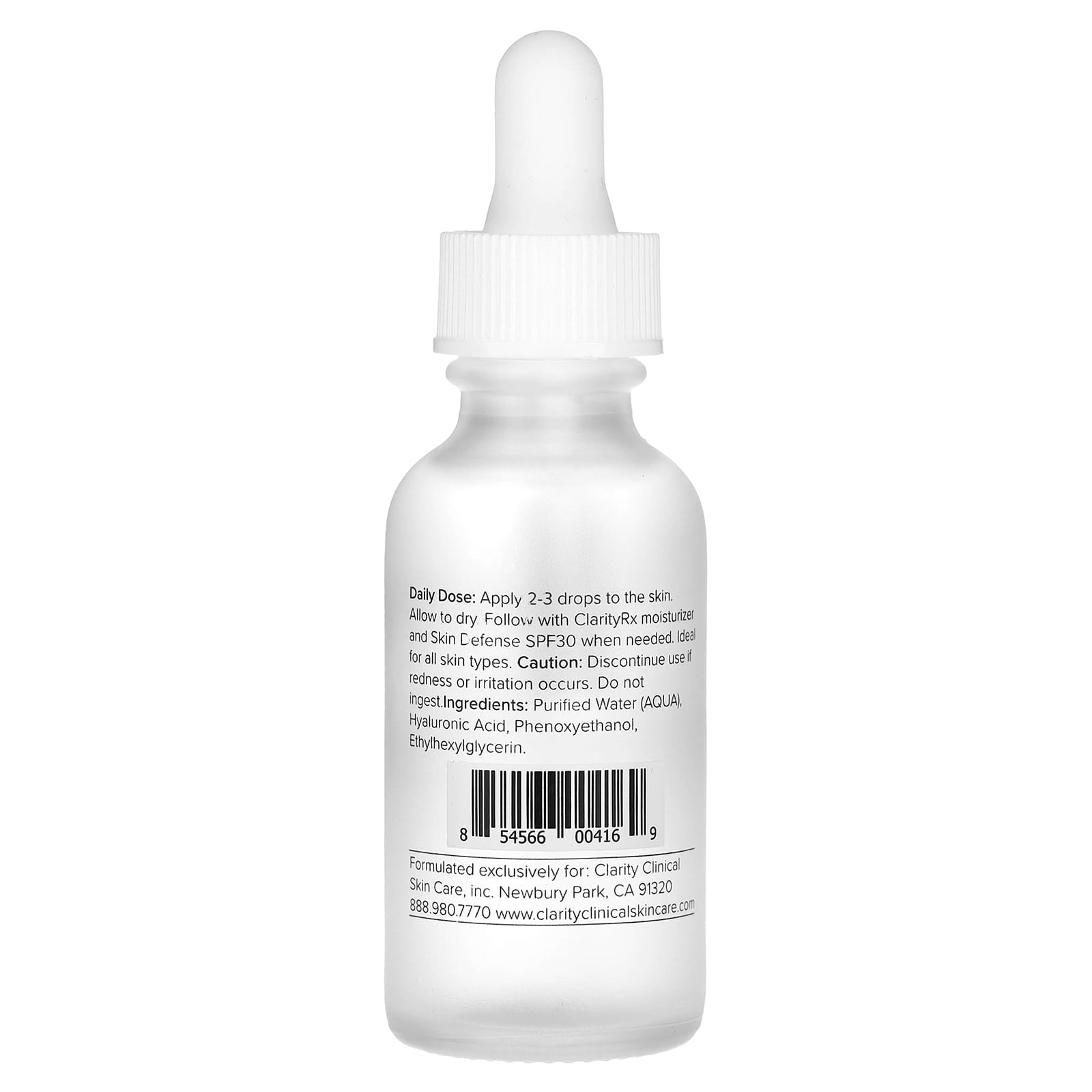Daily Hydration Serum with Hyaluronic Acid | ClarityRx - Image 2