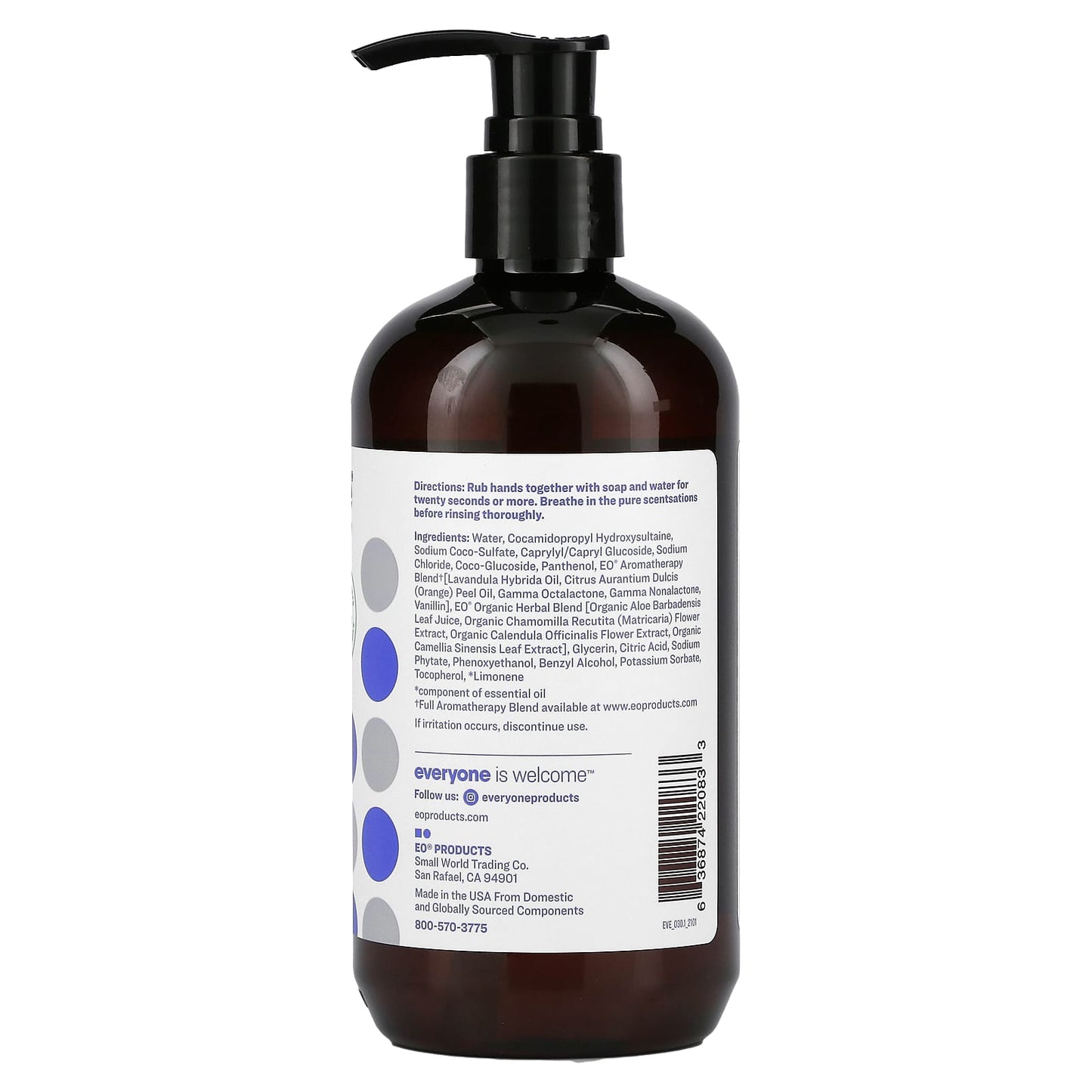 Everyone Lavender + Coconut Hand Soap, Cruelty-Free and Vegan, 12.75 fl oz - Image 2