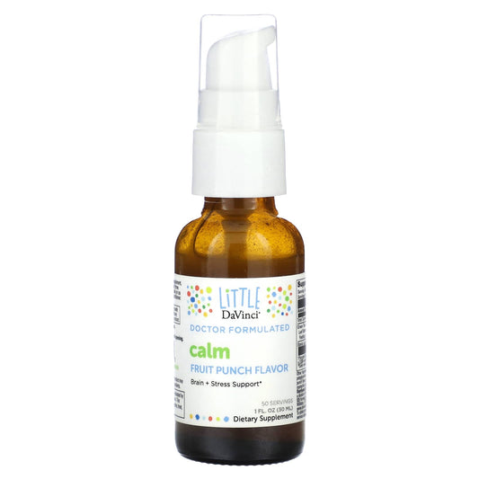 Little DaVinci, Calm, Fruit Punch, 1 fl oz (30 ml) - Image 1