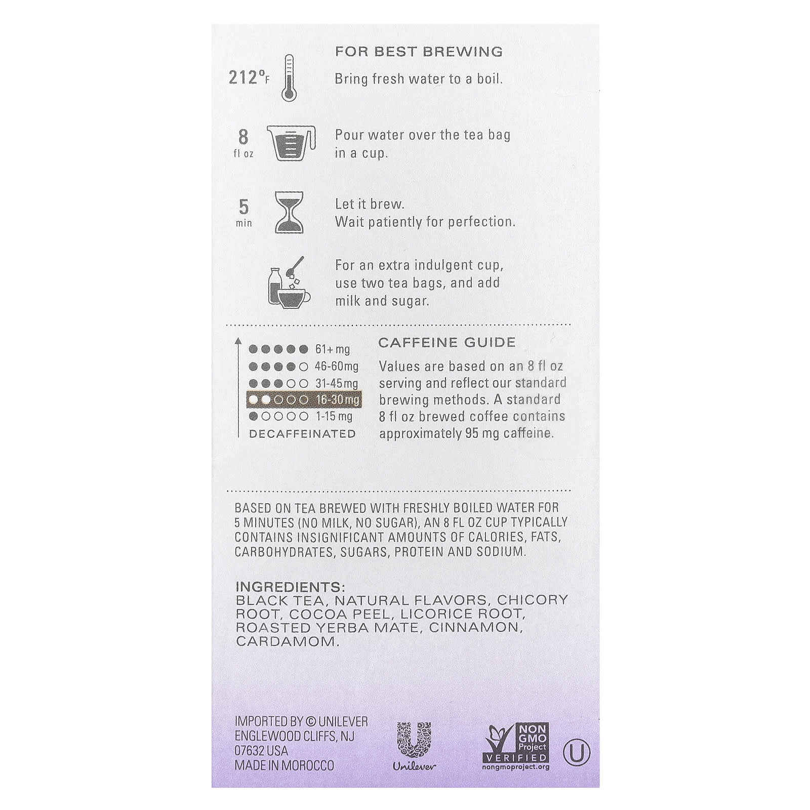 TAZO, Dessert Delights, Black Tea, Vanilla Bean Macaron, 15 Tea Bags, 1.11 oz (31.5 g) - Image 2