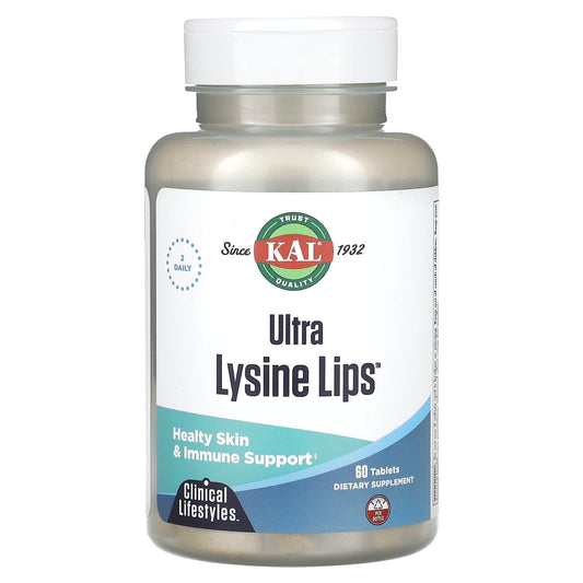 Boost Your Immunity with KAL Ultra Lysine Lips, 60 Tablets - Image 1