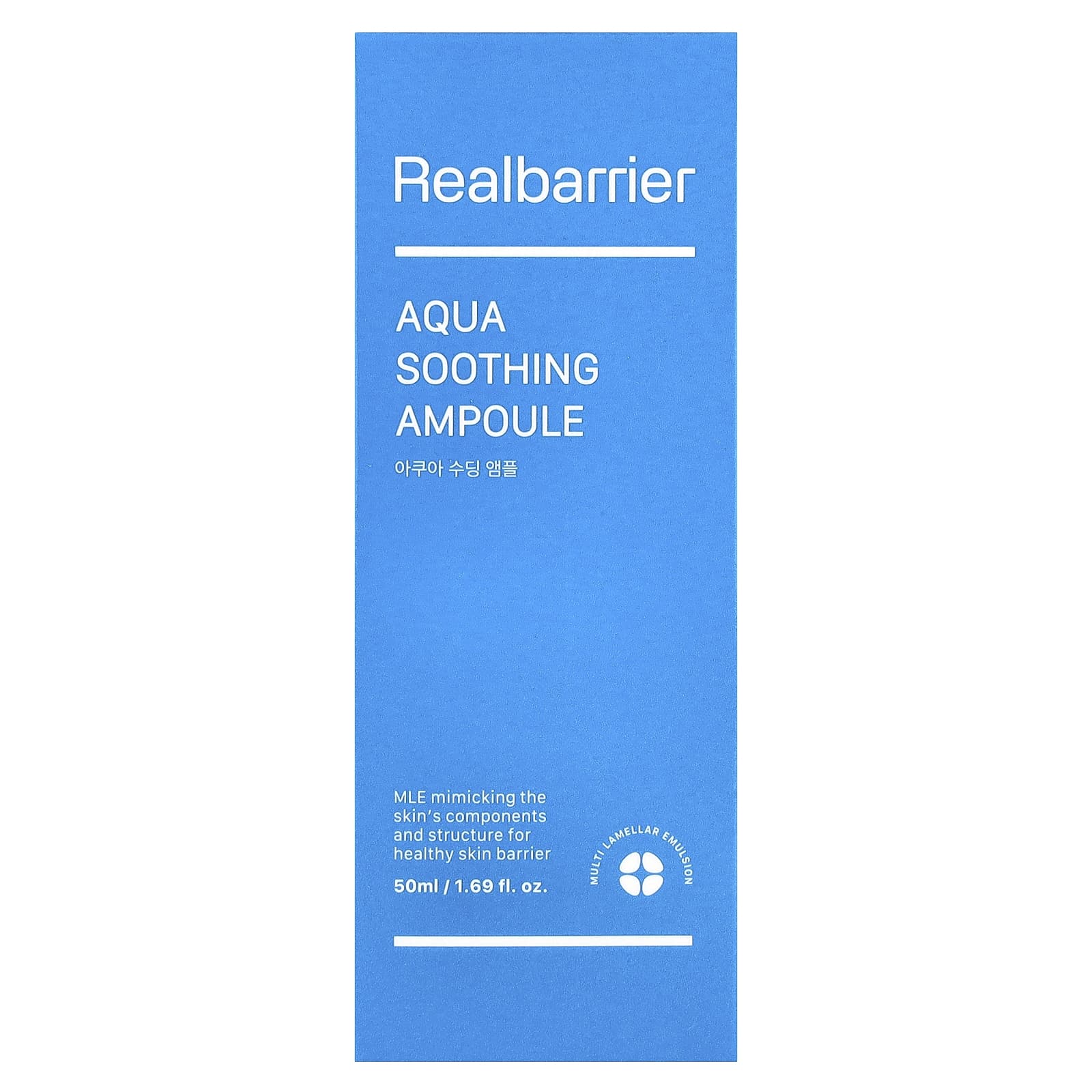 Real Barrier, Aqua Soothing Ampoule , 1.69 fl oz (50 ml) - Image 2