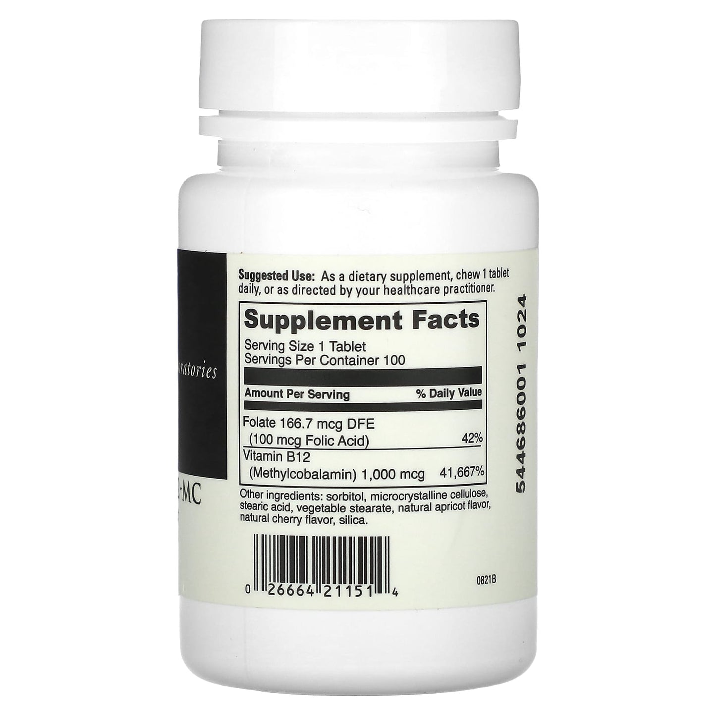 DaVinci Laboratories B12-MC Methylcobalamin Vitamin Supplement - Image 2