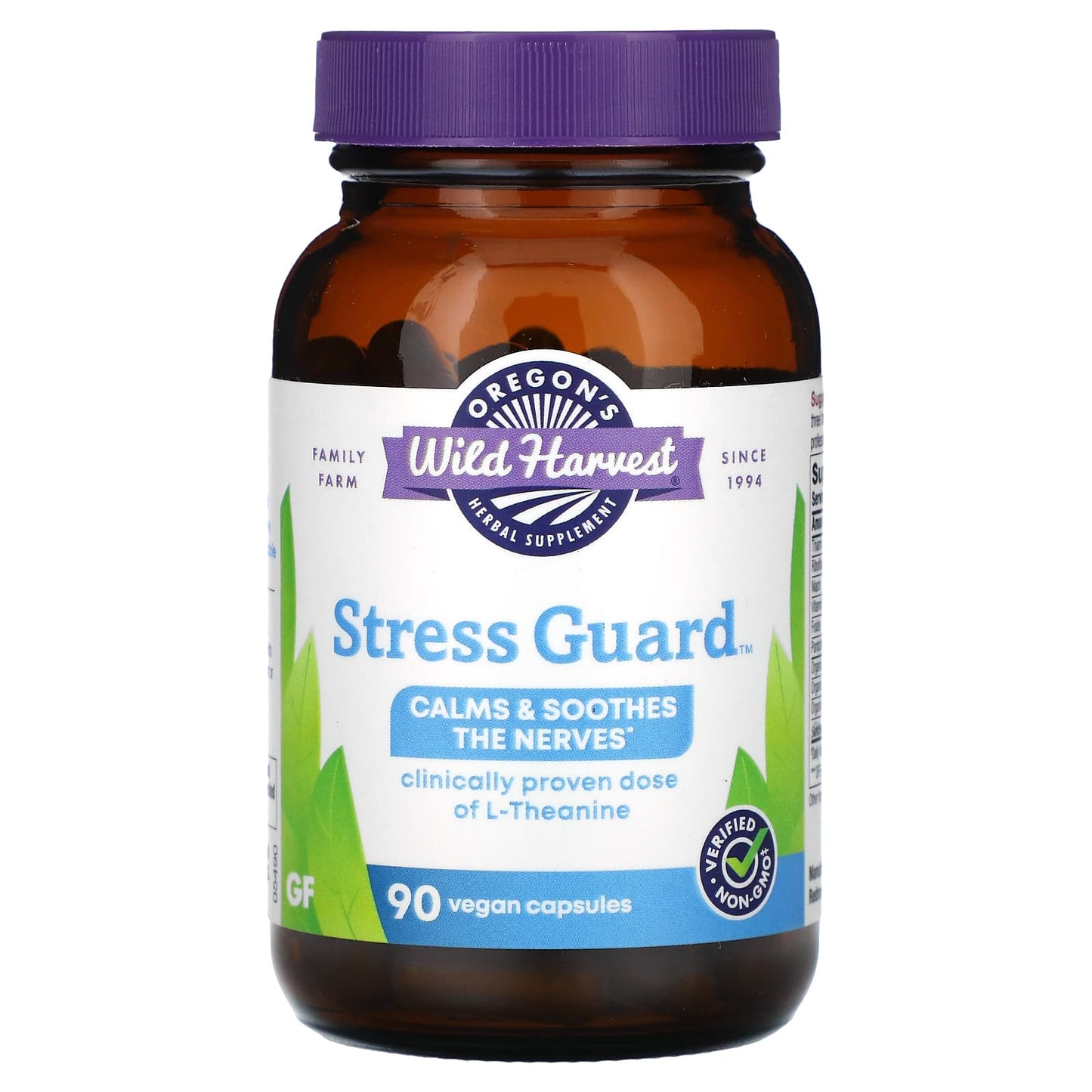 Oregon's Wild Harvest, Stress Guard, 90 Vegan Capsules - Image 1