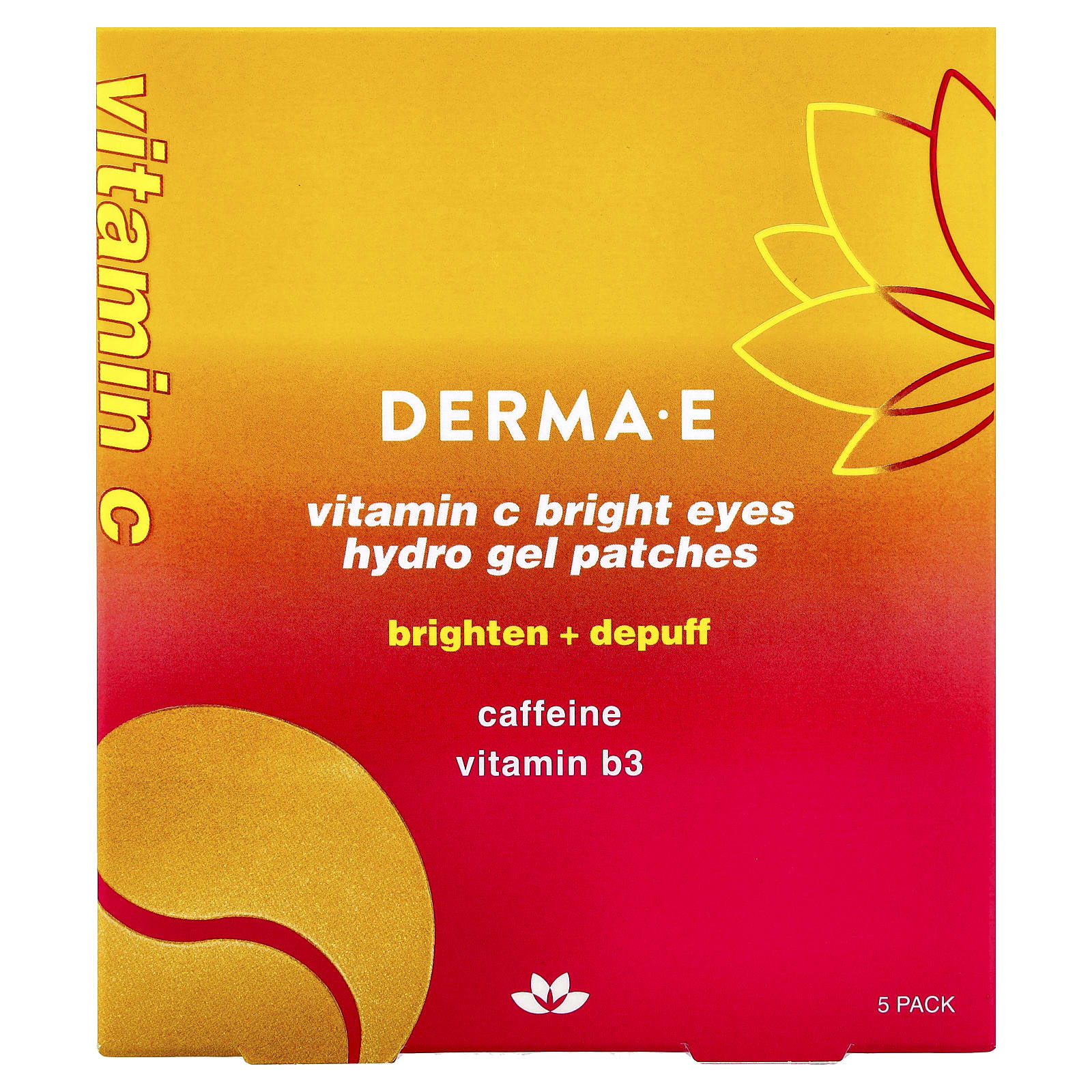 Vitamin C Brightening Hydro Gel Patches for Tired Eyes - Image 1