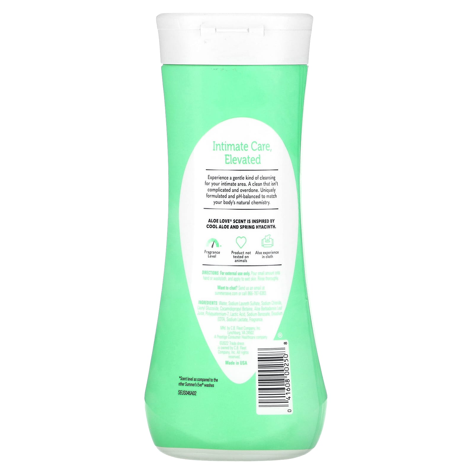 Summer's Eve, Daily Gentle Wash, Aloe Love, 15 fl oz (444 ml) - Image 2