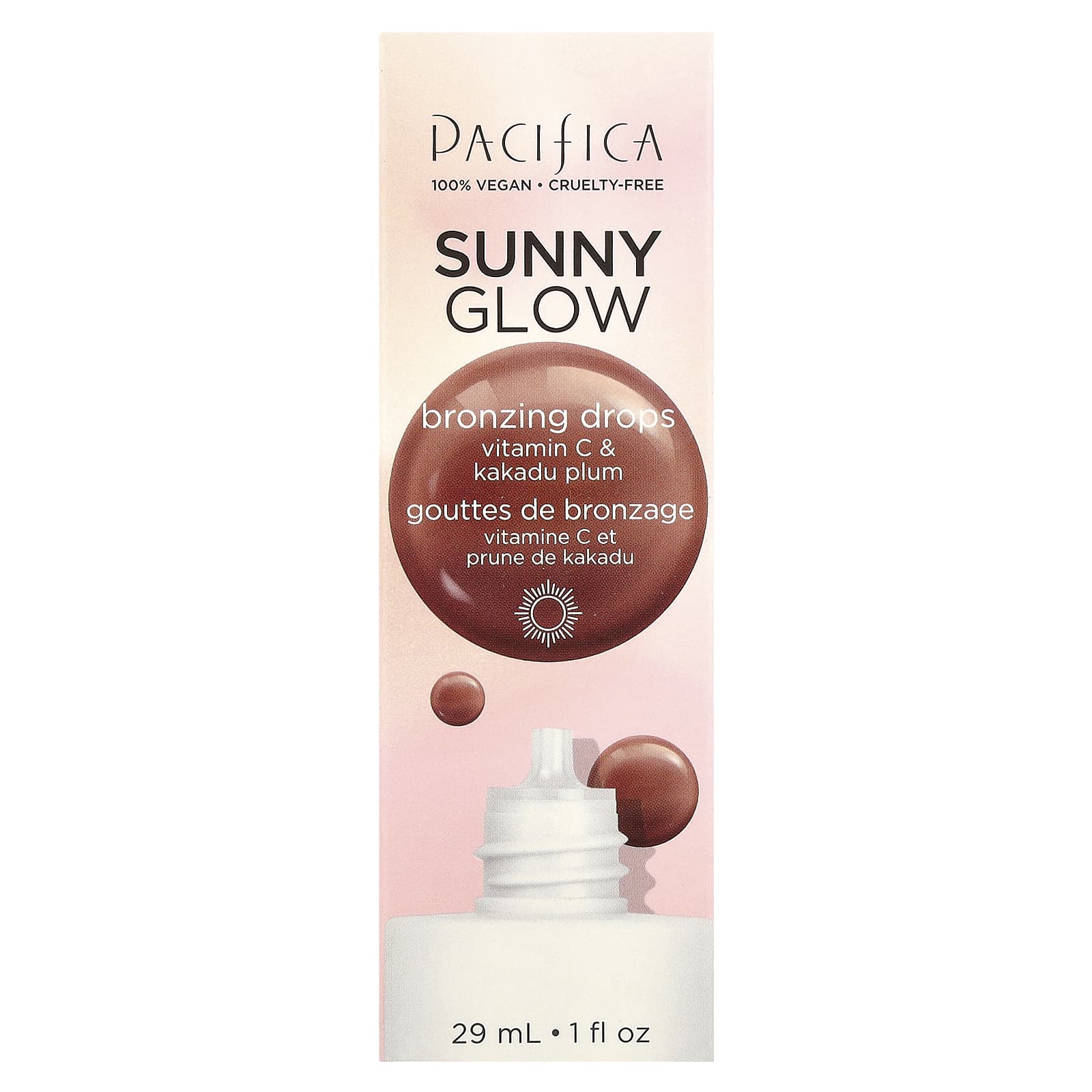 Pacifica, Sunny Glow, Bronzing Drops, 1 fl oz (29 ml) - Image 2