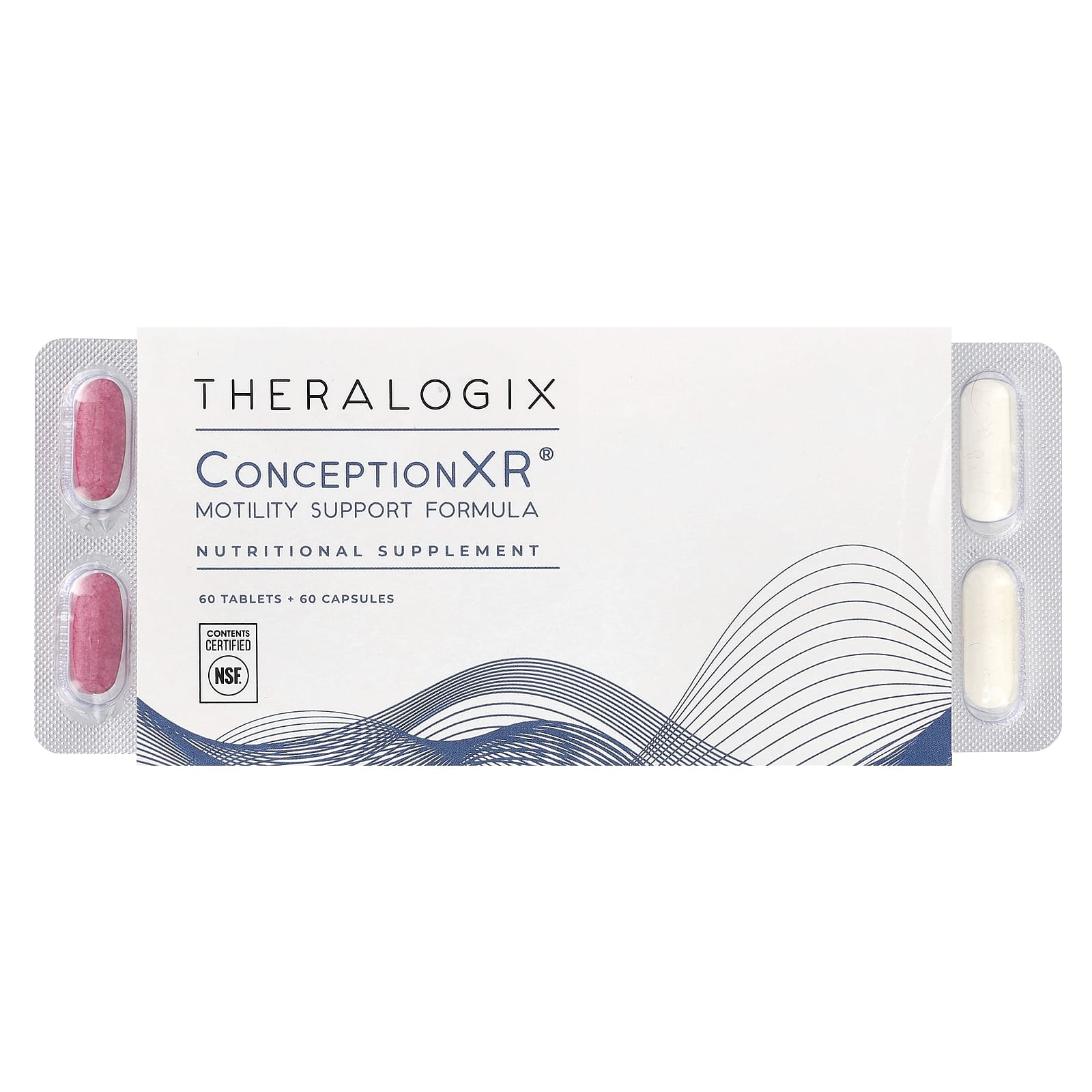 Theralogix, ConceptionXR®, Motility Support Formula, 60 Tablets + 60 Capsules - Image 1