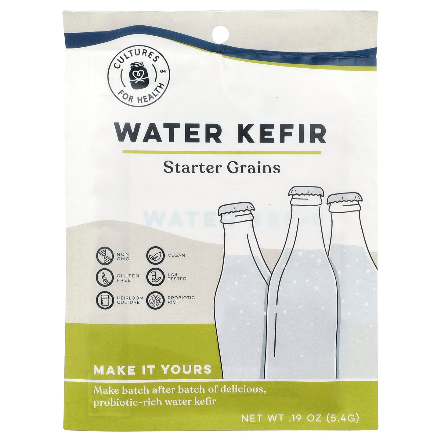Make Delicious Water Kefir at Home with Cultures for Health Starter Grains - Image 1