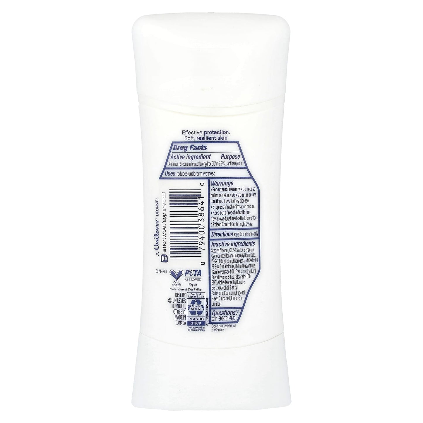 Dove Advanced Care Antiperspirant Deodorant - 72H Protection - Image 2