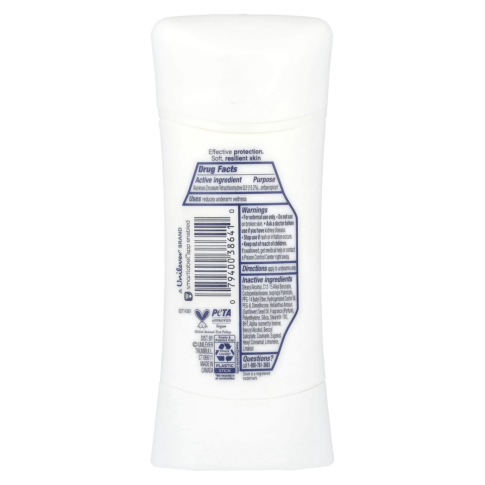 Dove Advanced Care Antiperspirant Deodorant - 72H Protection - Image 2
