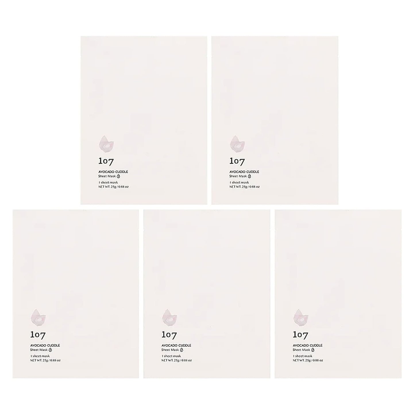 Revive Your Skin with 107 Beauty Avocado Cuddle Sheet Masks - Image 1