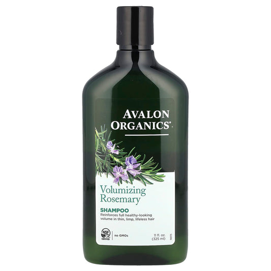Avalon Organics Volumizing Shampoo Rosemary 11 fl oz - Image 1