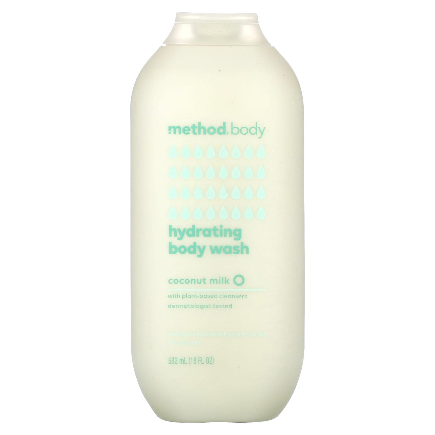 Method, Hydrating Body Wash, Coconut Milk, 18 fl oz (532 ml) - Image 1