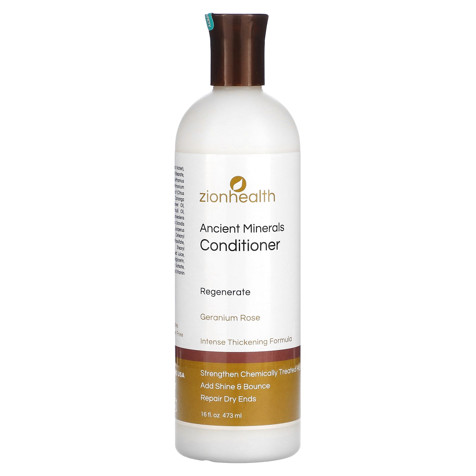 Zion Health, Ancient Minerals, Conditioner, Geranium Rose, 16 fl oz (473 ml) - Image 1