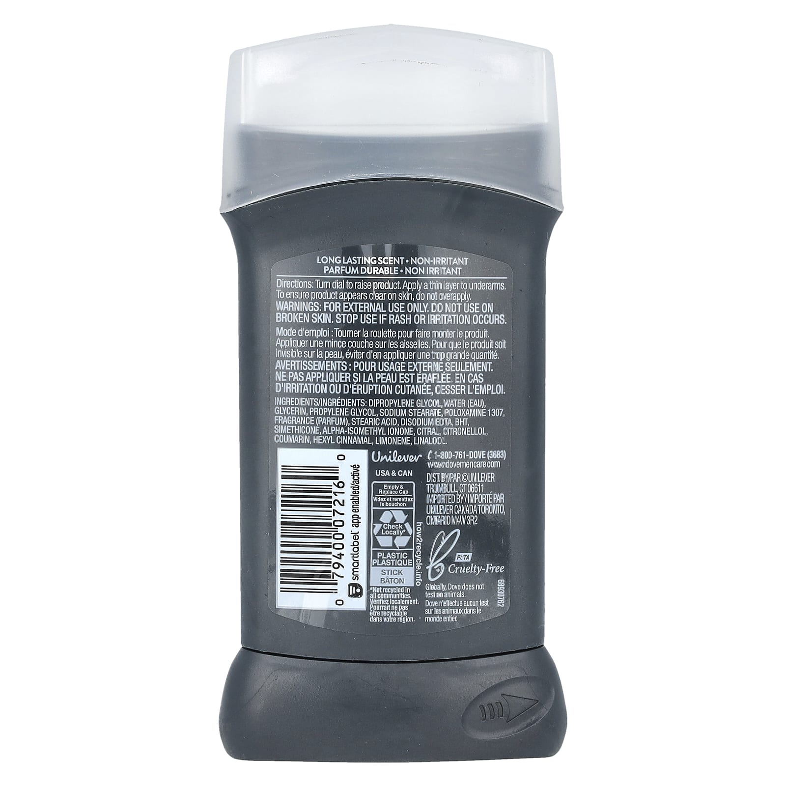 Dove Men+Care Clean Comfort Deodorant for Long Lasting Scent Protection - Image 2