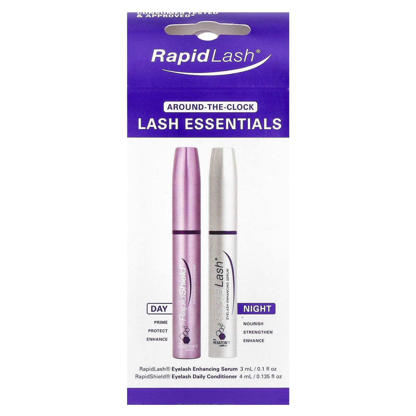 RapidLash, Around-The-Clock Lash Essentials, 2 Pieces - Image 2