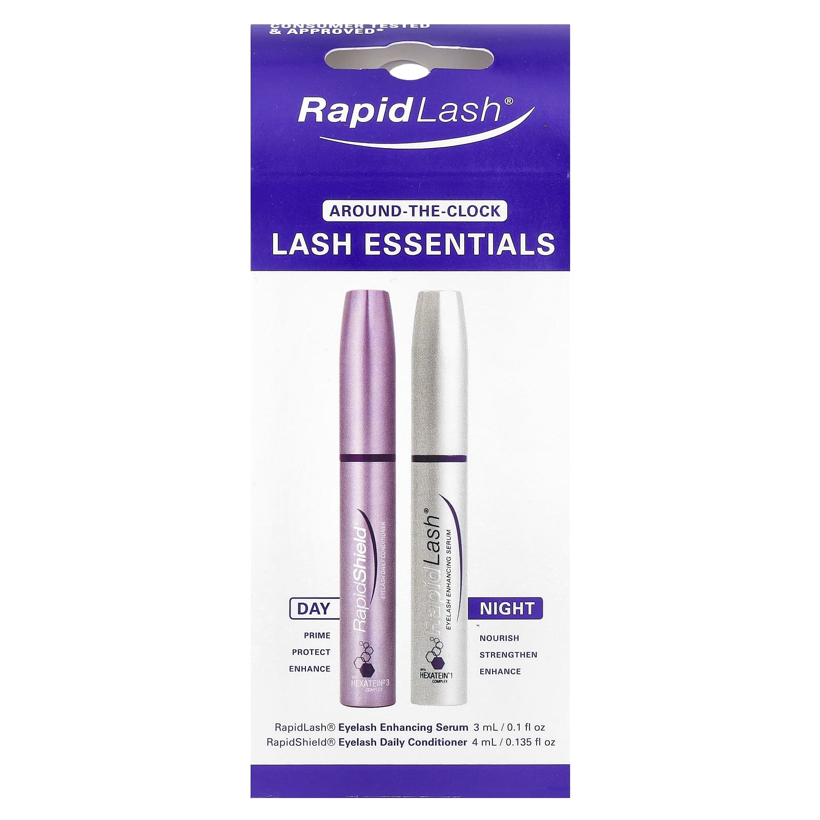 RapidLash, Around-The-Clock Lash Essentials, 2 Pieces - Image 2
