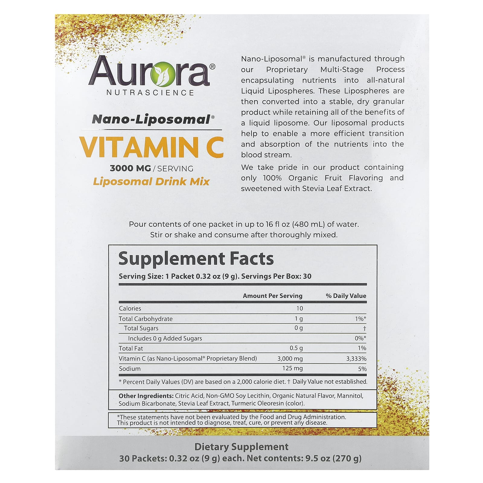 Boost Immunity with Nano-Liposomal Vitamin C, 30 Packets - Image 2