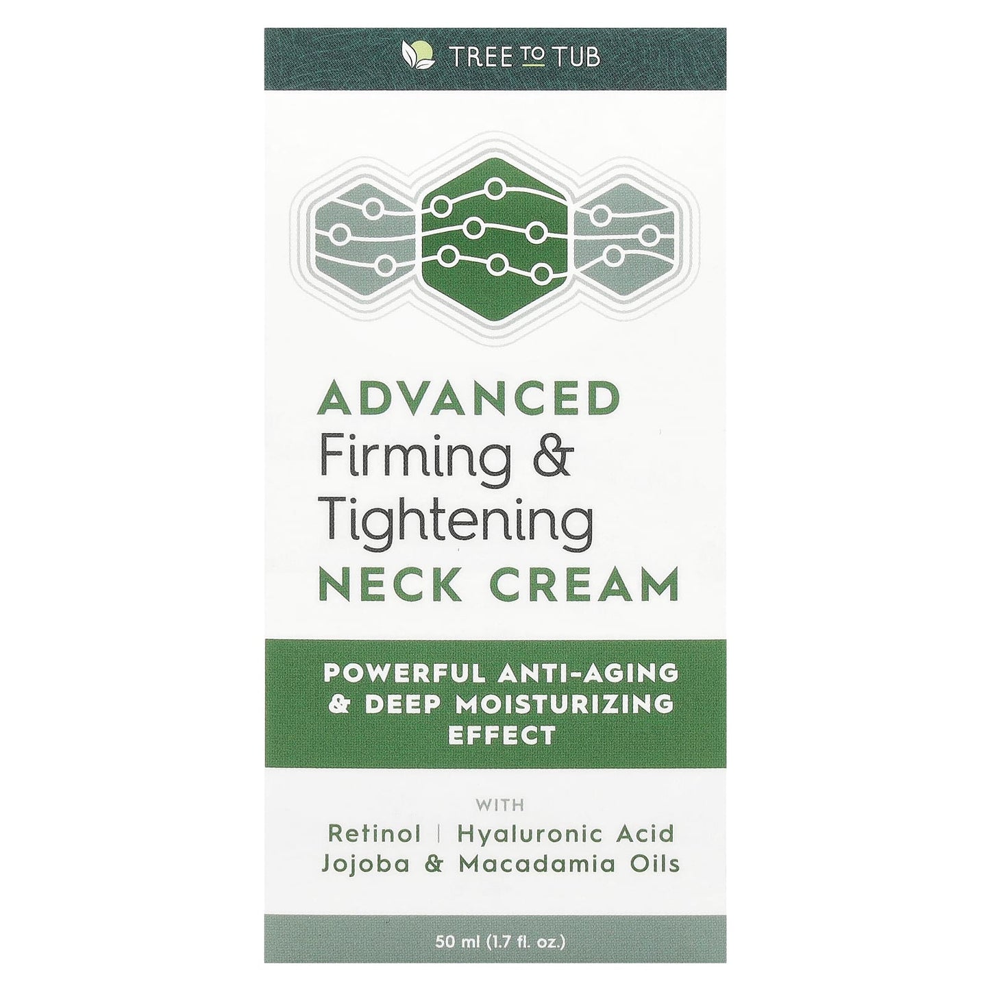 Tree To Tub, Advanced Firming & Tightening Neck Cream, 1.7 fl oz (50 ml) - Image 2