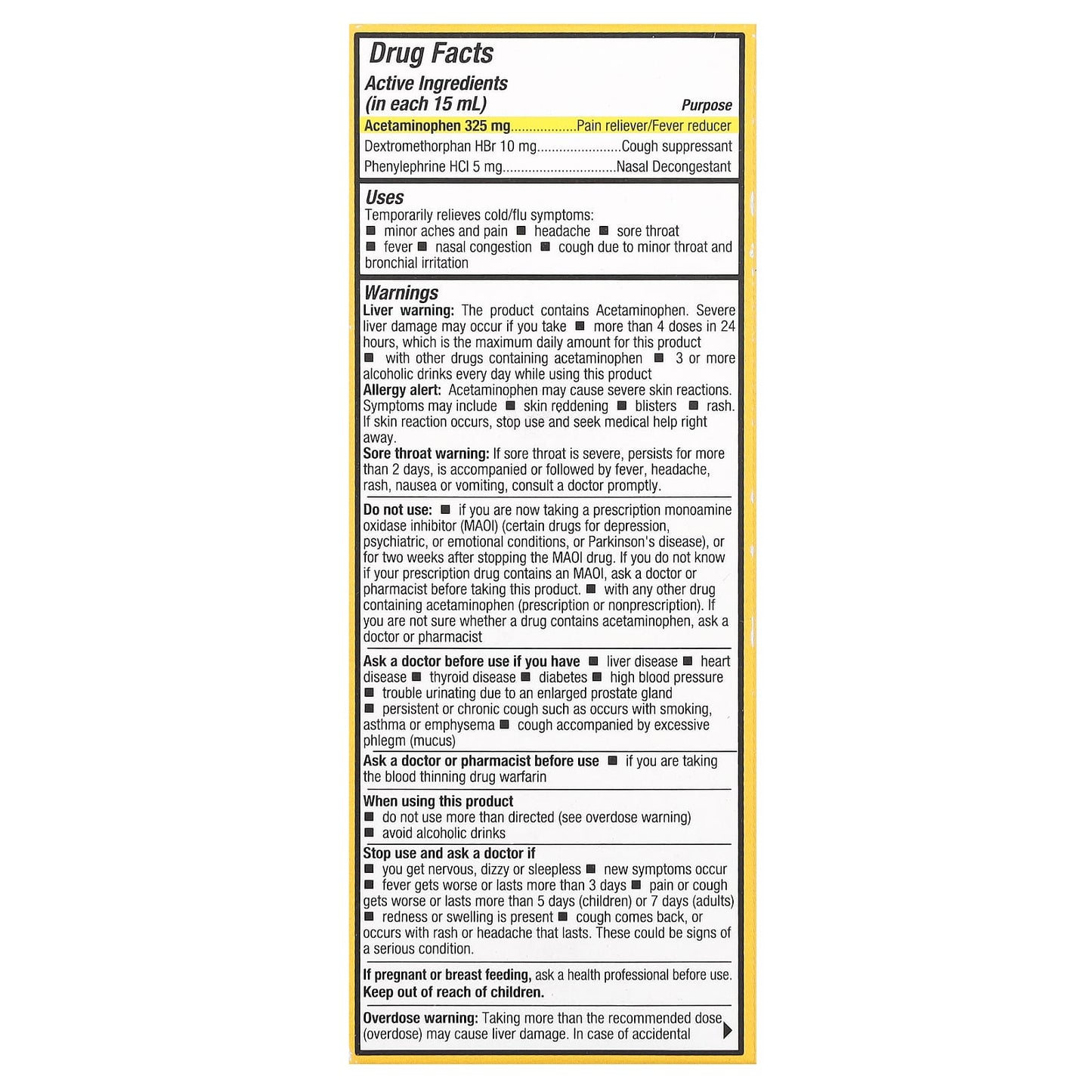 Tukol, Honey Multi Symptom, Cold & Flu, Day Time, Ages 12+, Natural Honey, 4 fl oz (118 ml) - Image 2
