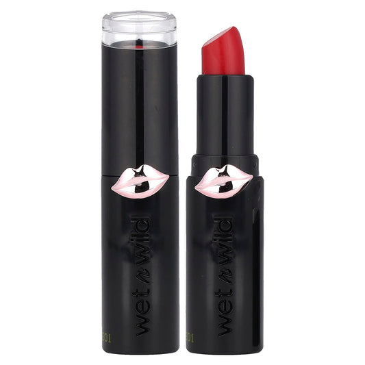 wet n wild, MegaLast, Matte Lip Color, 1111418 Sasspot Red, 0.11 oz (3.3 g) - Image 1