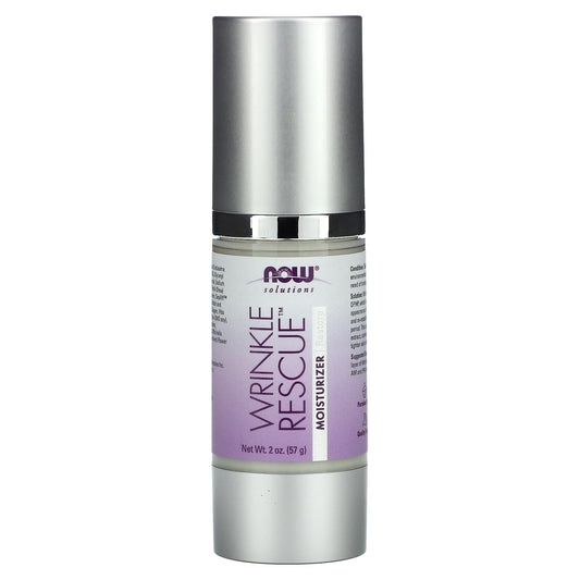 NOW Foods, Solutions, Wrinkle Rescue Moisturizer, 2 oz (57 g) - Image 1