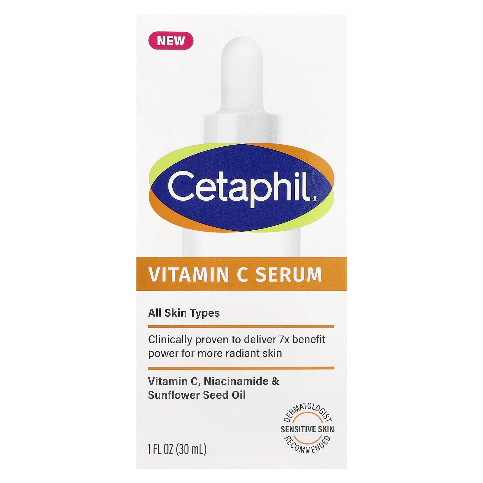 Cetaphil Vitamin C Serum, Fragrance-Free for Sensitive Skin - Image 2