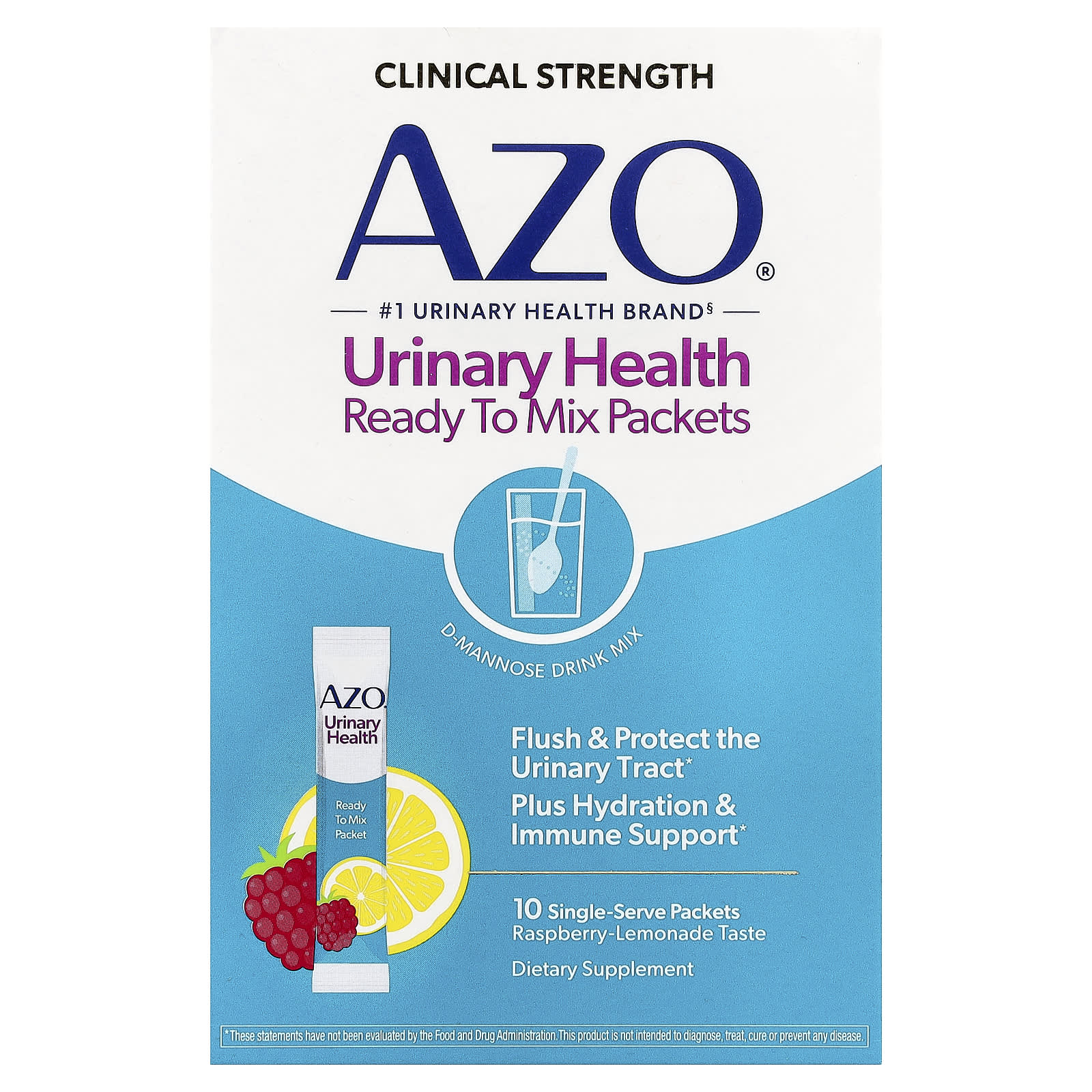 AZO Urinary Health Packets | Daily Protection & Hydration - Image 1
