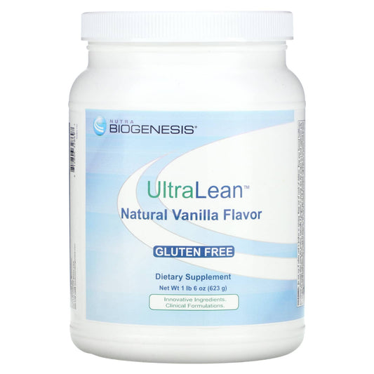 Nutra BioGenesis, UltraLean, Natural Vanilla, 1 lb 6 oz (623 g) - Image 1