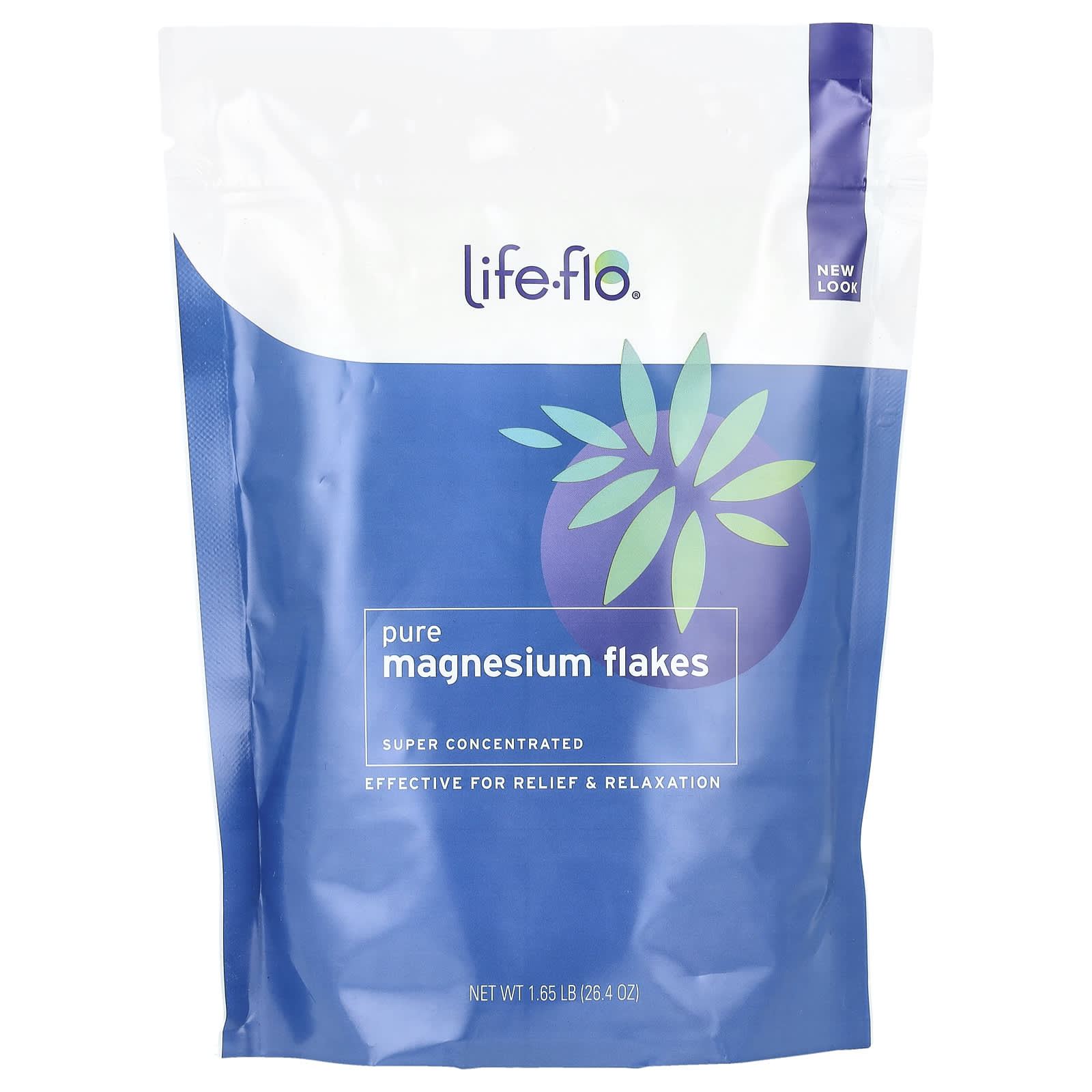 Life-flo, Pure Magnesium Flakes, 1.65 lb (26.4 oz) - Image 1