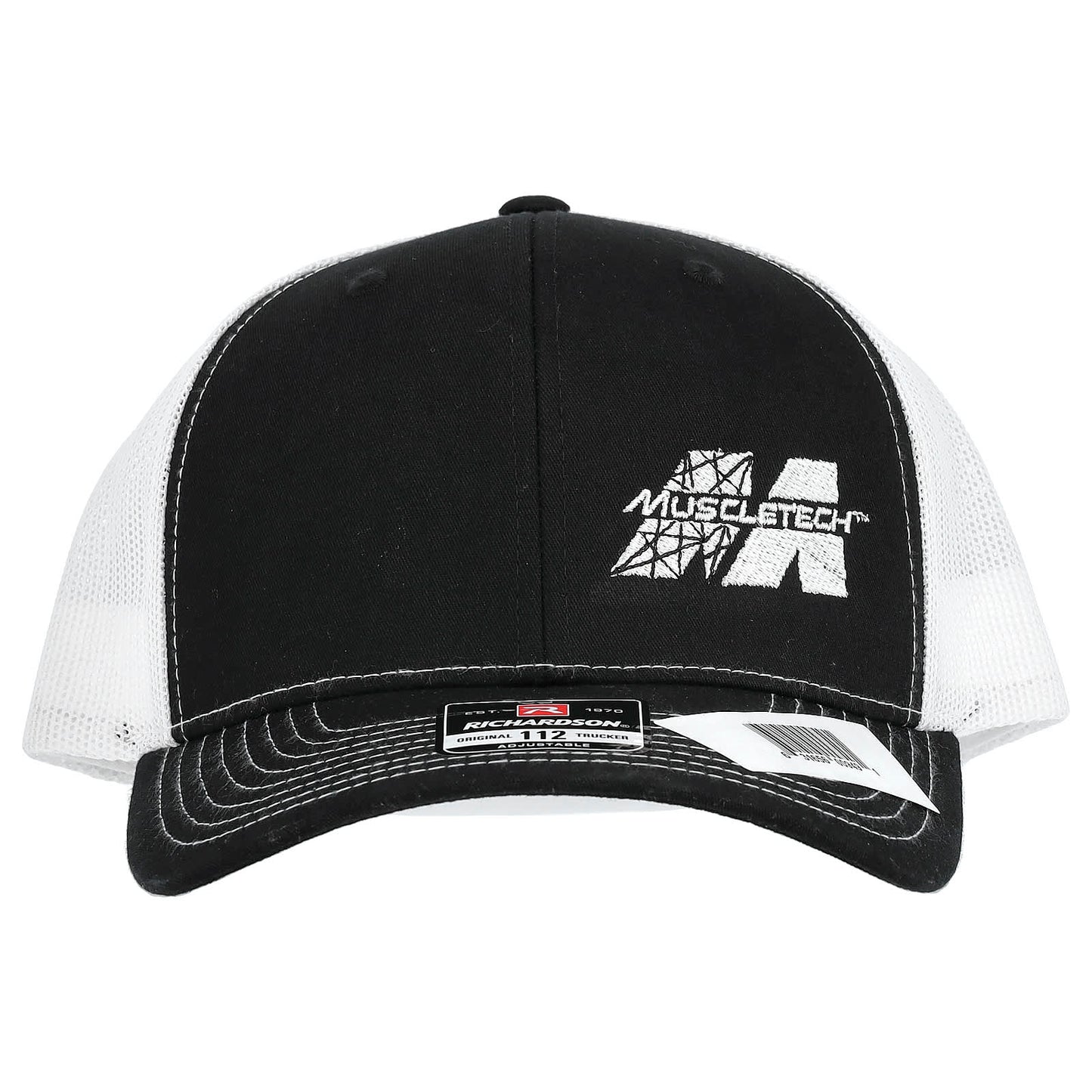 MuscleTech, Snapback Trucker Cap, Black/White, 1 Count - Image 2