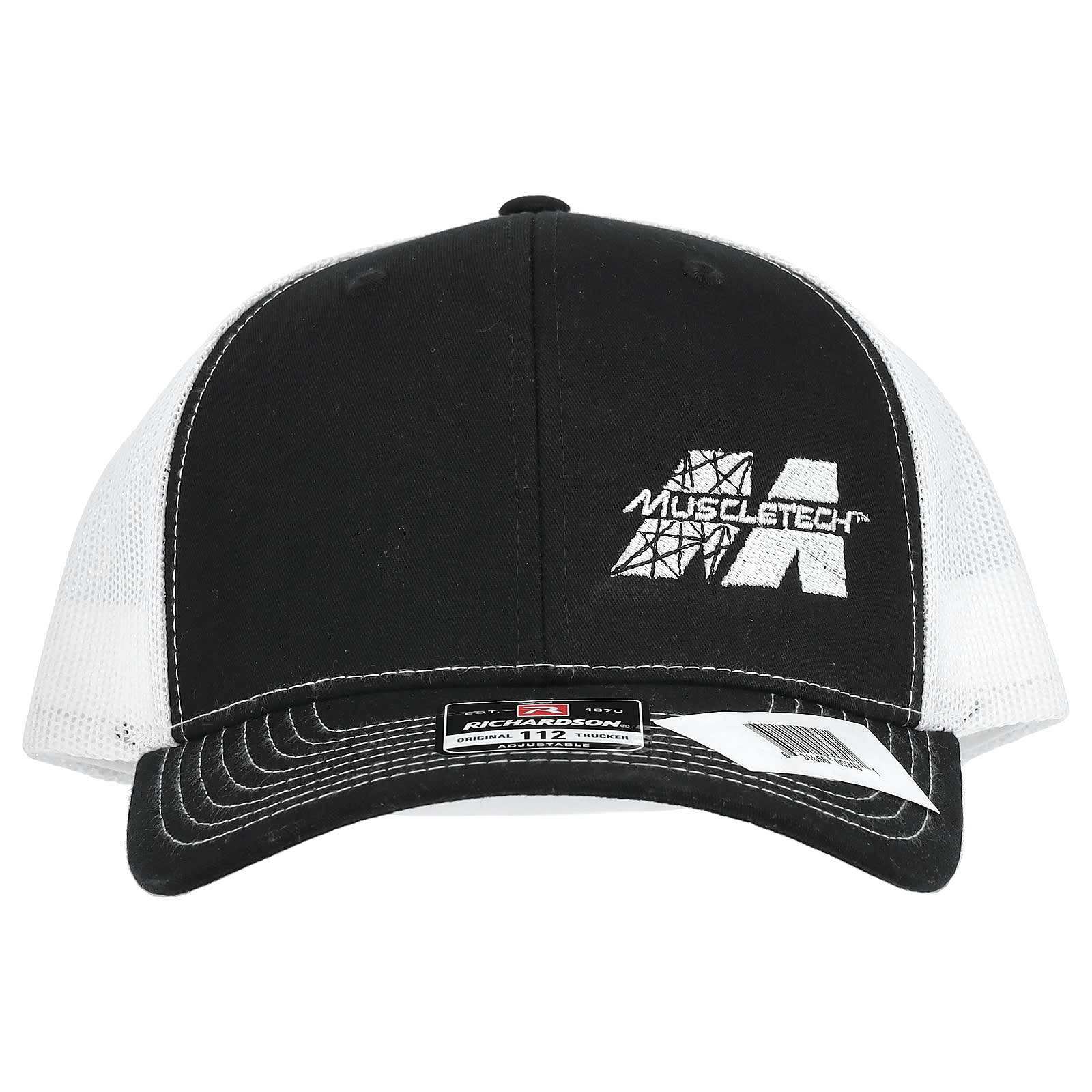 MuscleTech, Snapback Trucker Cap, Black/White, 1 Count - Image 2