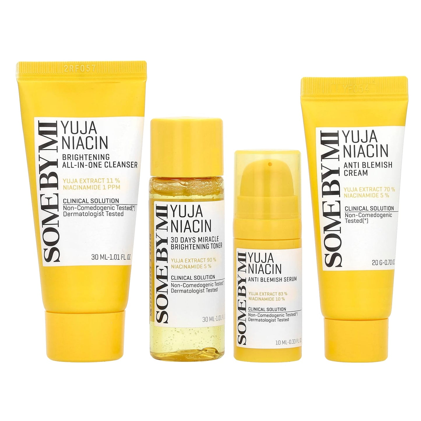 SOME BY MI, Yuja Niacin, Anti Blemish Starter Kit Edition, 4 Piece Kit - Image 1