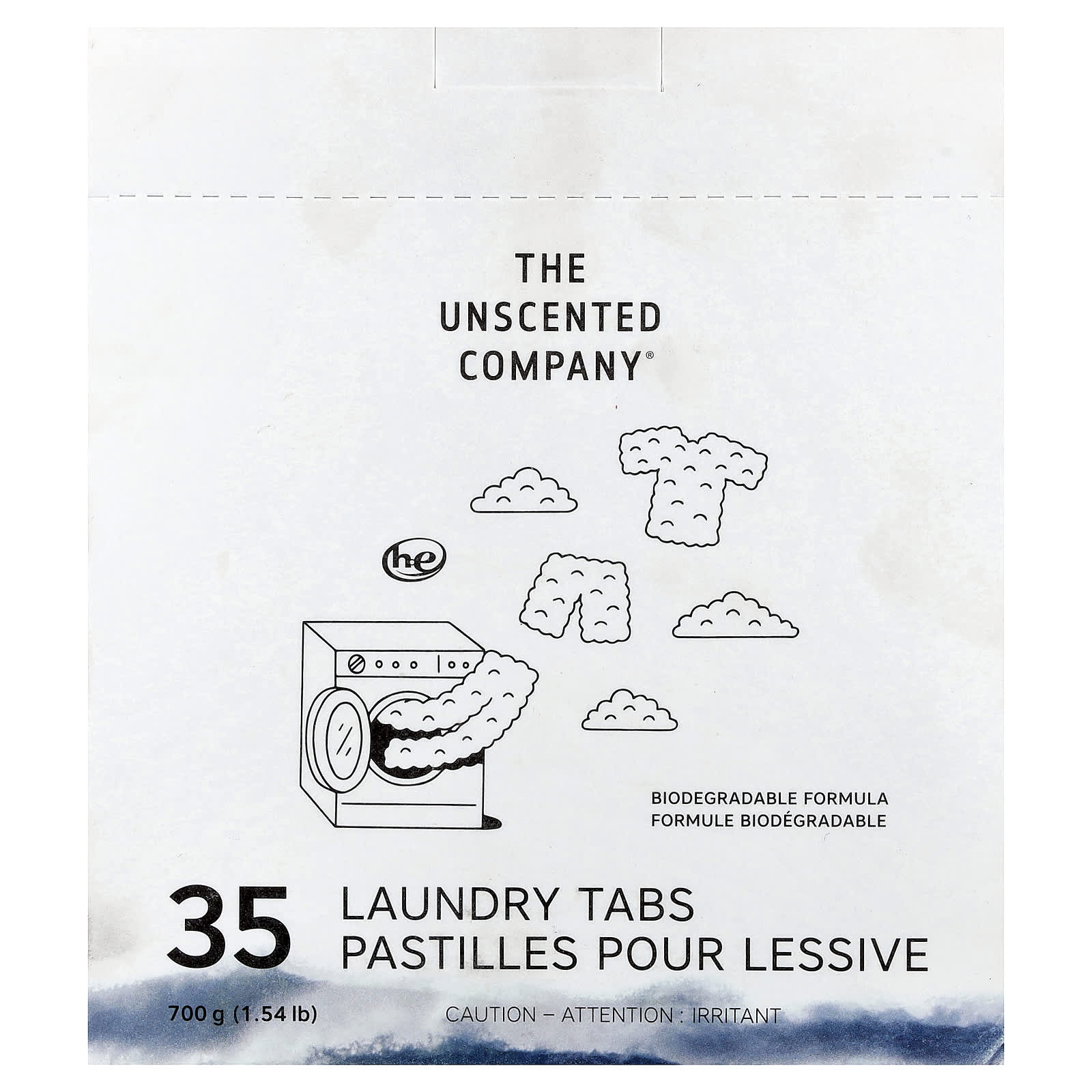 The Unscented Company, Laundry Tabs, 35 Tabs, 1.54 lb (700 g) - Image 1