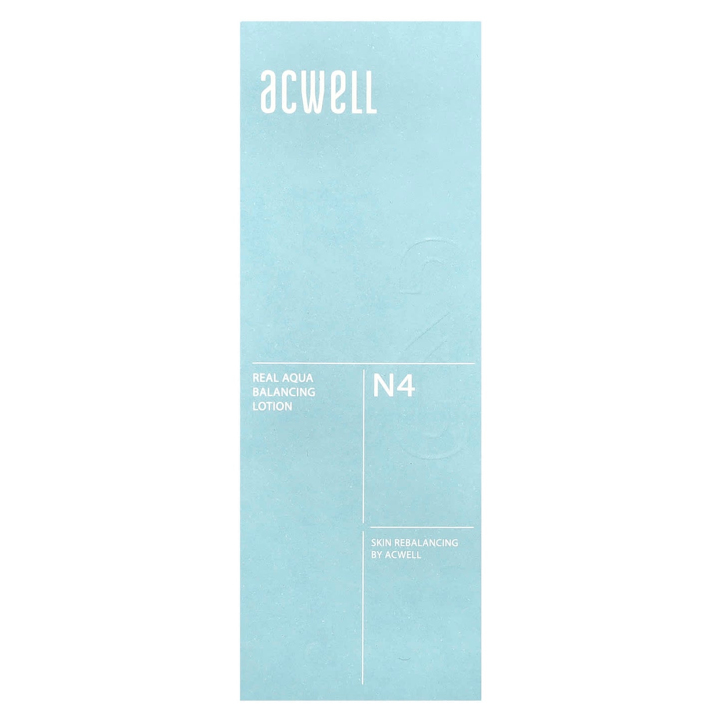 Acwell Real Aqua Balancing Lotion, N4 Complex, Soothing Moisturiser 4.73 fl oz - Image 2