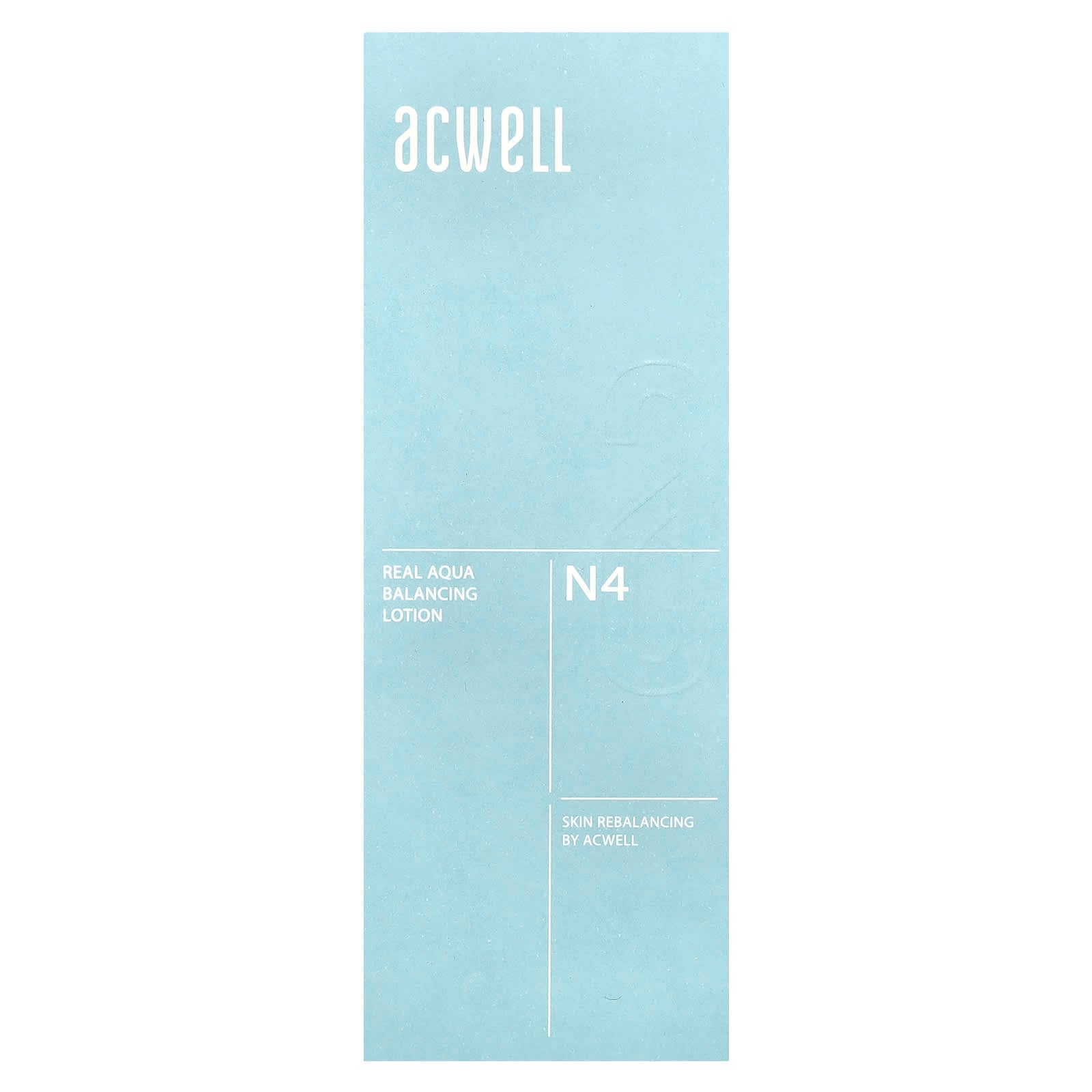 Acwell Real Aqua Balancing Lotion, N4 Complex, Soothing Moisturiser 4.73 fl oz - Image 2