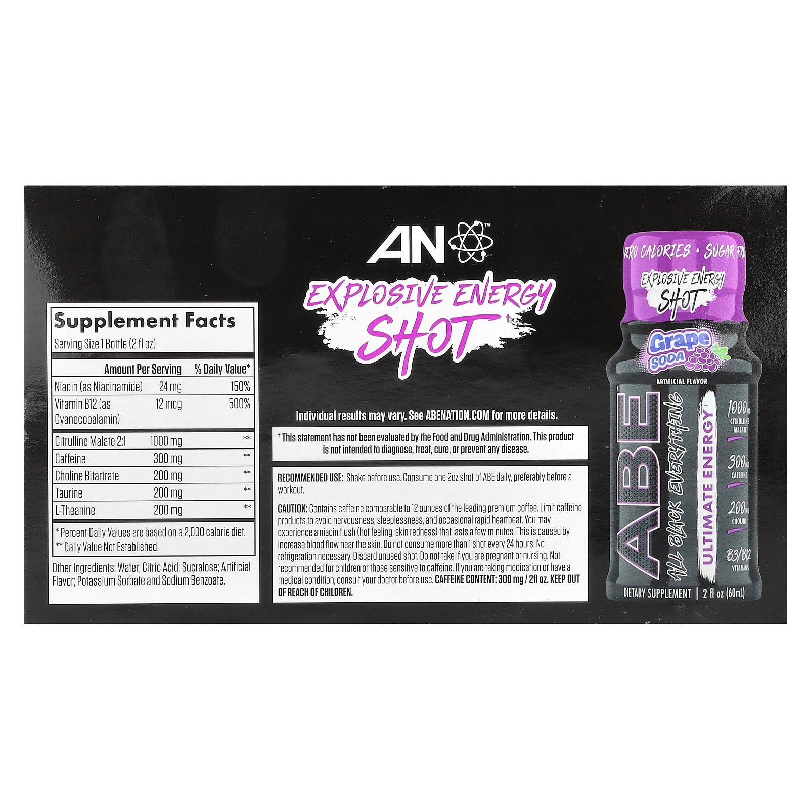 Grape Energy Shot - Ultimate Boost for Fitness & Focus - Image 2
