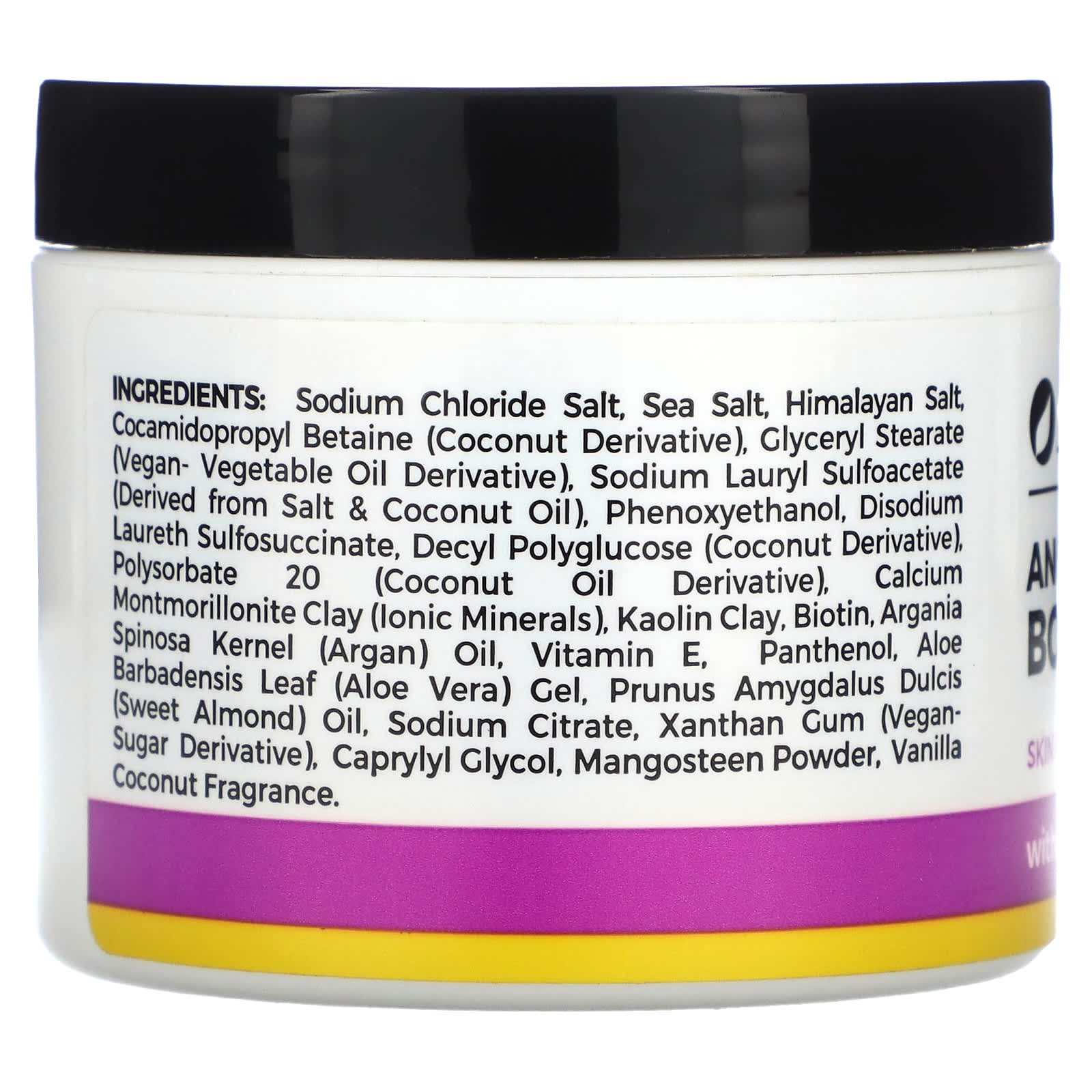 Zion Health, Adama, Ancient Clay, Body Scrub, Vanilla Coconut, 4 oz (113 g) - Image 2