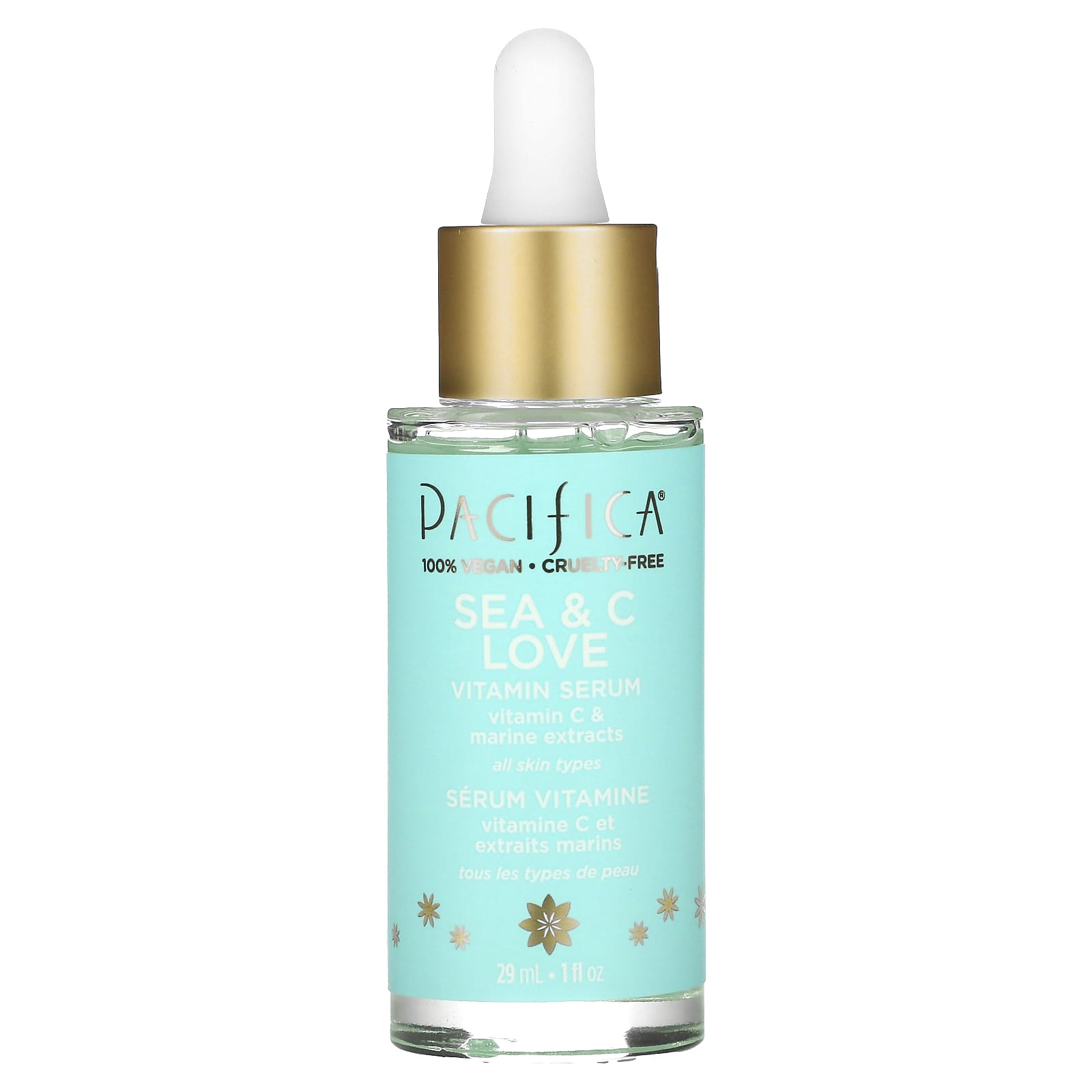 Pacifica, Sea & C Love, Vitamin Serum, 1 fl oz (29 ml) - Image 1