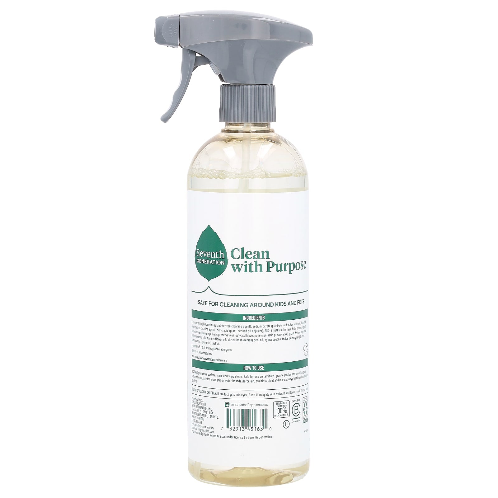 Seventh Generation, All Purpose Cleaner, Lemon Chamomile, 23 fl oz (680 ml) - Image 2