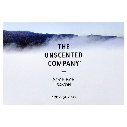The Unscented Company, Soap Bar, Fragrance Free, 4.2 oz (120 g) - Image 1