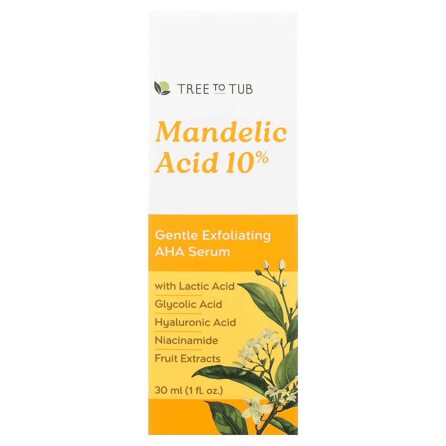 Tree To Tub, Mandelic Acid 10%, 1 fl oz (30 ml) - Image 2