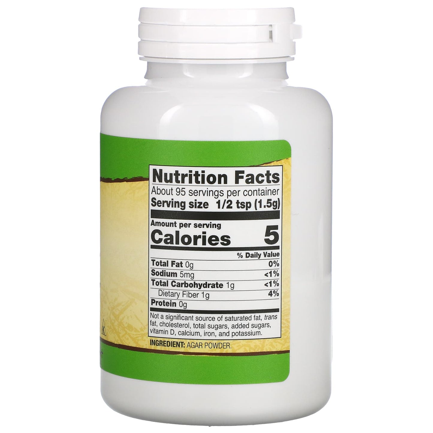 NOW Foods, Agar Powder, 5 oz (142 g) - Image 2
