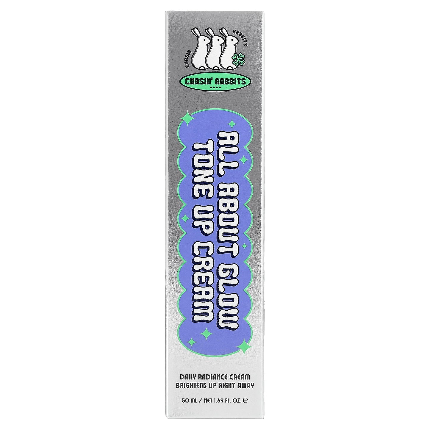 Get Radiant Glow with Chasin' Rabbits Tone-Up Cream, 1.69 fl oz - Image 2