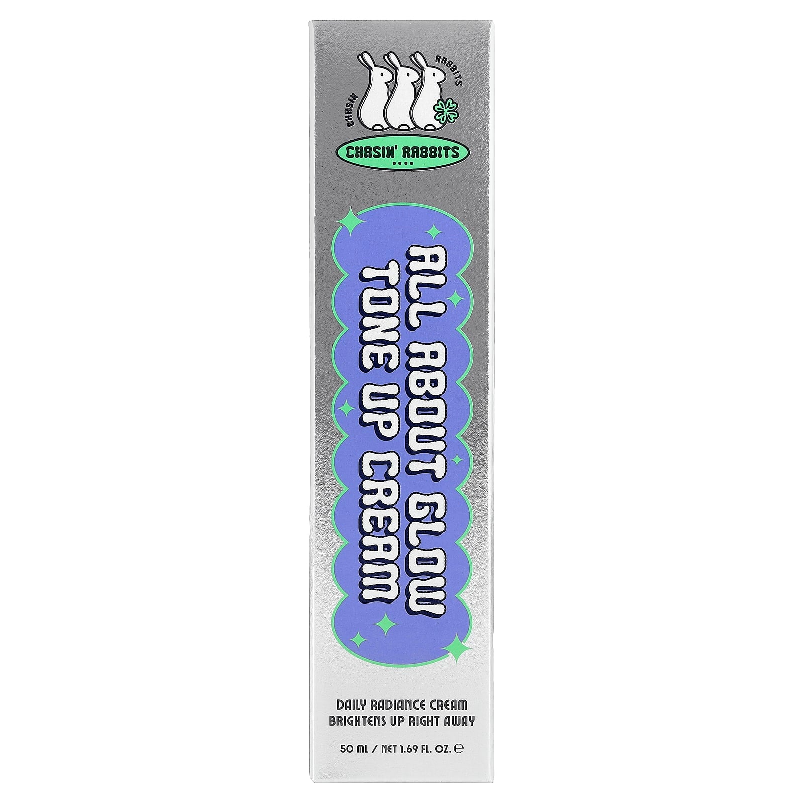 Get Radiant Glow with Chasin' Rabbits Tone-Up Cream, 1.69 fl oz - Image 2