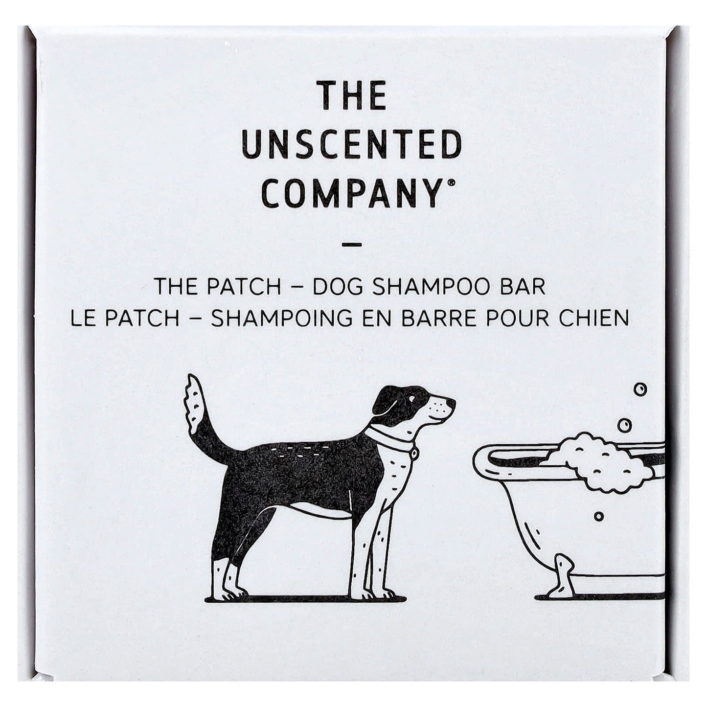 The Unscented Company, The Patch, Dog Shampoo Bar , 1 Bar - Image 1